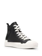 Ash Black Leather Sneakers Ash Black Leather Sneakers - Black