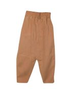 Monnalisa Beige Trousers Monnalisa Beige Trousers - Beige