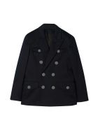 Balmain Double-breasted Blazer Balmain Double-breasted Blazer - Blu