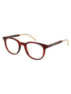 Gg0845o Glasses Gucci Gg0845o Glasses - 005 HAVANA HAVANA TRANSPARENT