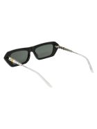 Gg0642s Sunglasses Gucci Gg0642s Sunglasses - 001 BLACK SILVER GREY