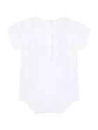 Dolce & Gabbana White Body For Babykids With Balck Logo Dolce & Gabbana White Body For Babykids With Balck Logo - White