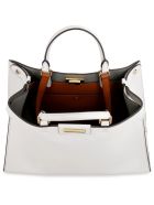 Fendi Peekaboo X-tote Leather Bag Fendi Peekaboo X-tote Leather Bag - Ghiaccio