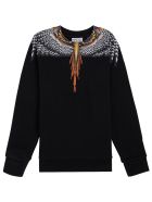 Marcelo Burlon Grizzly Wings Black Cotton Sweatshirt Marcelo Burlon Grizzly Wings Black Cotton Sweatshirt - Black