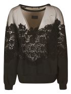 Dolce & Gabbana Floral Lace Sweater Dolce & Gabbana Floral Lace Sweater - Black