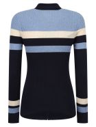 Dodo Bar Or Cardigan A Collo Alto Con Zip Dodo Bar Or Cardigan A Collo Alto Con Zip - Blue