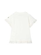 Moncler White T-shirt Moncler White T-shirt - Unico