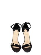 Christian Louboutin Stanisandal 100 Sandals In Black Suede Christian Louboutin Stanisandal 100 Sandals In Black Suede - black