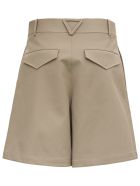 Bottega Veneta Beige Cotton Bermuda Shorts Bottega Veneta Beige Cotton Bermuda Shorts - Beige