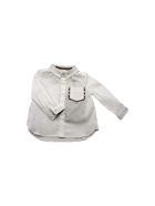 Burberry Shirt With Check Pocket Burberry Shirt With Check Pocket - White