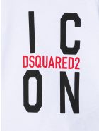 Newborn White D2kids Icon T-shirt Dsquared2 Newborn White D2kids Icon T-shirt