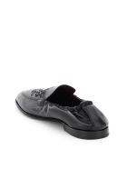 Ariosto Loafers With Coat Of Arms Embroidery Dolce & Gabbana Ariosto Loafers With Coat Of Arms Embroidery - Nero