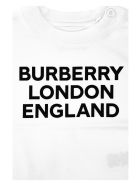 Burberry Logo Print Cotton T-shirt Burberry Logo Print Cotton T-shirt - White