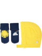 Stella McCartney Kids Mulitcolor Set For Babykids Stella McCartney Kids Mulitcolor Set For Babykids - Blue