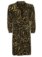 Nokota Dress Pinko Nokota Dress - Black/Yellow