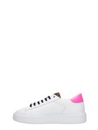 D.A.T.E. Sfera Sneakers In White Leather D.A.T.E. Sfera Sneakers In White Leather - white