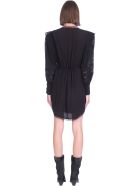 IRO Cassie Dress In Black Polyester IRO Cassie Dress In Black Polyester - black