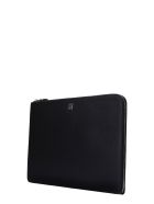 Givenchy Clutch In Black Leather Givenchy Clutch In Black Leather - black