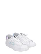 2Star Sneakers In White Leather 2Star Sneakers In White Leather - white
