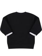 Givenchy Black Sweatshirt For Baby Kids With Logo Givenchy Black Sweatshirt For Baby Kids With Logo - Black