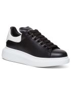 Alexander McQueen Larry Leather Sneakers Alexander McQueen Larry Leather Sneakers - Black