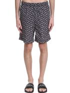 Givenchy Beachwear In Black Polyester Givenchy Beachwear In Black Polyester - black