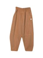 Monnalisa Beige Trousers Monnalisa Beige Trousers - Beige