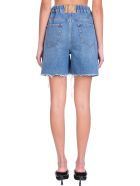 Alexander Wang Shorts In Blue Denim Alexander Wang Shorts In Blue Denim - blue