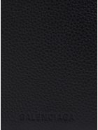 Balenciaga Essential Wallet In Black Hammered Leather Balenciaga Essential Wallet In Black Hammered Leather - Black