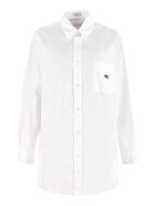 Etro Button-down Collar Cotton Shirt Etro Button-down Collar Cotton Shirt - White