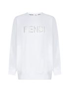 Fendi Fleece Fendi Fleece - White