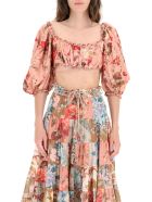 Cassia Cropped Top Zimmermann Cassia Cropped Top - Rosa