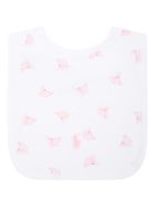 Ralph Lauren White Bib For Babygirl Ralph Lauren White Bib For Babygirl - White