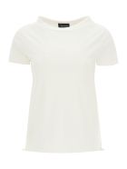 Herno Laminar Jersey And Gore-tex T-shirt With Logo Herno Laminar Jersey And Gore-tex T-shirt With Logo - BIANCO (White)
