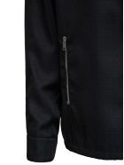 Givenchy Black Windbreaker In 4g Jacquard Nylon Givenchy Black Windbreaker In 4g Jacquard Nylon - Black