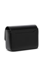 Givenchy Black Leather Crossbody Bag With Logo Buckle Givenchy Black Leather Crossbody Bag With Logo Buckle - Black