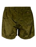 Stone Island Logo Patch Boxer Shorts Stone Island Logo Patch Boxer Shorts - Khaki