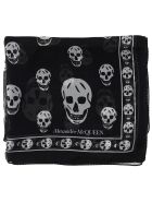 Alexander Mcqueen Foulard Alexander McQueen Foulard - Black/ivory
