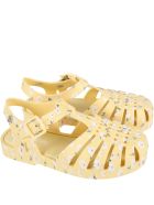 Melissa Yellow Sandals For Girl With Daisies Melissa Yellow Sandals For Girl With Daisies - Yellow