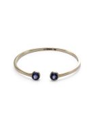 Lo Spazio Tanzanite Bangle Lo Spazio Jewelry Lo Spazio Tanzanite Bangle - Purple