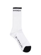 Givenchy Socks In White Cotton Givenchy Socks In White Cotton - white