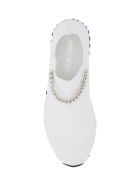 Jimmy Choo Verona Sock Sneakers Crystal Bracelet Jimmy Choo Verona Sock Sneakers Crystal Bracelet - WHITE CRYSTAL (White)