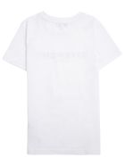 Givenchy Cotton T-shirt With Logo Print Givenchy Cotton T-shirt With Logo Print - White