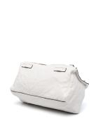 White Mini Pandora Bag In Aged Leather Givenchy White Mini Pandora Bag In Aged Leather - Ivory