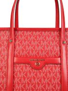 Michael Kors Medium Beck Tote Bag Michael Kors Medium Beck Tote Bag - Rosso
