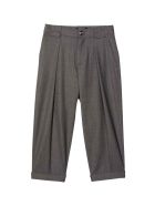 Balmain Unisex Gray Trousers Balmain Unisex Gray Trousers - Grigio