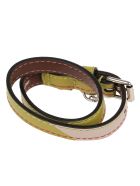 Alexander McQueen Double Wrap Bracele Alexander McQueen Double Wrap Bracele - Lime Powder