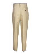 Forte_Forte Iridescent Linen Trousers Forte_Forte Iridescent Linen Trousers - Verde Chiaro