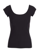 Le Petite Robe Di Chiara Boni 'mariella' Polyamide Top La Petit Robe Di Chiara Boni Le Petite Robe Di Chiara Boni 'mariella' Polyamide Top - Black