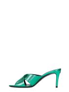Gucci Sandals In Green Leather Gucci Sandals In Green Leather - green